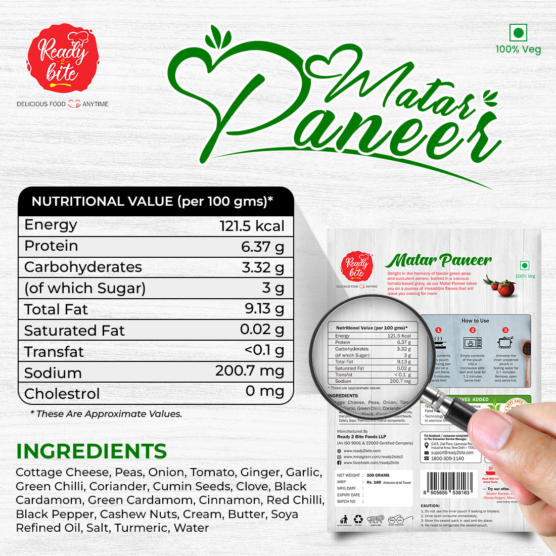 Matar Paneer